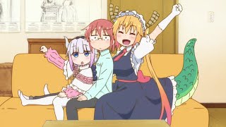 Kanna Tohru Kobayashi Funny Moment [upl. by Nylanna]