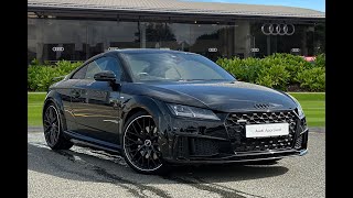 Approved Used Audi TT Coup Black Edition 45 TFSI quattro 245 PS S tronic  Stoke Audi [upl. by Walworth]