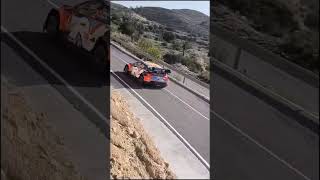 Hyundai Rally1 Cars Big Show Rally La Núcia 2024 rally wrc hyundai [upl. by Sybley]