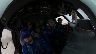 US NOAA research plane flies into Hurricane Milton  AFP [upl. by Nahsaj]