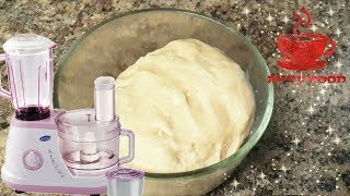 सॉफ्ट आटा फ़ूडप्रोससेर में How to knead atta  dough in food processor  make soft chapati aata [upl. by Diley]