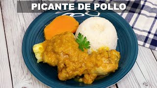 PICANTE DE POLLO  Preparación fácil rápido y delicioso  Cocina Peruana  Sabor Peruano [upl. by Ynelram936]