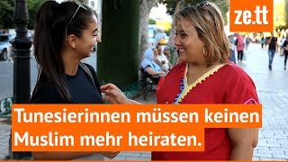 Mehr Rechte für Musliminnen in Tunesien [upl. by Annawaj238]