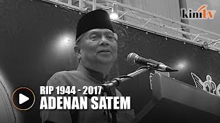 Sarawak CM Adenan Satem passes away at 72 [upl. by Yolande]