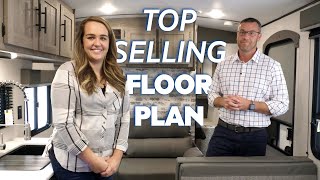 The 1 selling floorplan in the industry Springdale 260BH W The Flipping Nomad [upl. by Tabby]