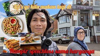 SPECIAL Makan di Restoran Thailand Dengan Total 1 Jutaan 😱 Sub INDO vlog event food uk 2024 [upl. by Haman207]