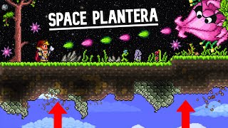 Terraria but we need to fight ENRAGED Plantera in Space [upl. by Ytsenoh]