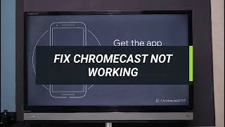 How to Fix Chromecast quotCant Connect to WiFiquot [upl. by Enyr]