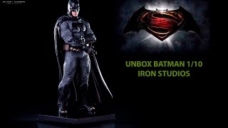 UNBOX Batman Movie Art scale 110 da Iron Studios [upl. by Bonne314]