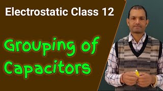 Series combination of capacitors Capacitance in series grouping electrostatics sdphysics [upl. by Ettennig]