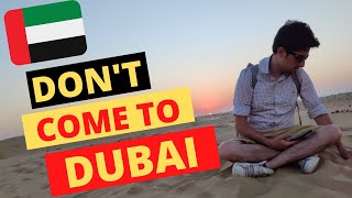 Why Studying in Dubai 🇦🇪 Should be a big quotNOquot [upl. by Eryn595]