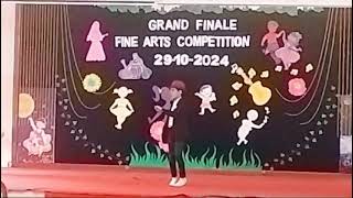 Fine Arts Competition Finale 9  Fuscos School  Bangalore [upl. by Iey]