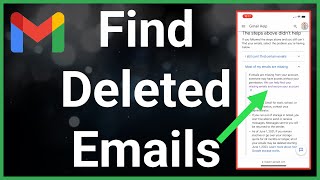 How To Recover Permanently Deleted Emails From Gmail [upl. by Karub310]