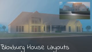 Bloxburg House Layouts [upl. by Anitsyrk12]