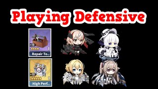 Playing Defensive  Azur Lane [upl. by Nyladnohr153]