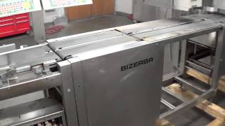 Bizerba Weigh Price Labeler Model GS E7353 [upl. by Lladnik772]