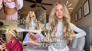 How to wake up looking perfect major selfcare night [upl. by Letreece]