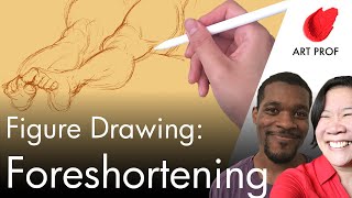 The Secret to Foreshortening in Figure Drawing Step by Step [upl. by Flann]