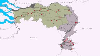 Topografie NoordBrabant en Limburg [upl. by Vena]