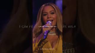 Halo  Beyoncé  Lyrical Music Status [upl. by Vannie946]