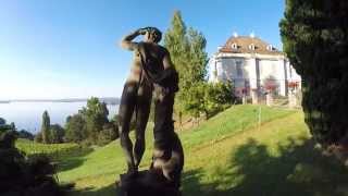 STREET VIEW Das Schloss Arenenberg von Napoleon III am Bodensee in SWITZERLAND [upl. by Ariahs]