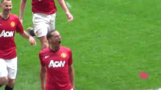 Manchester United 2  Swansea City 1 120513 Fan Footage Chico amp Ferdinand Goals and Celebrations [upl. by Creigh]