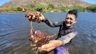 cangrejiando en el río lempa el Salvador [upl. by Ynnub743]