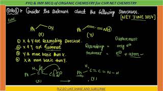 GOC PYQ CSIR NET JUNE 2014🌻 DIFFERENCE BETWEEN RESONANCE AND TAUTOMER🌻GOC [upl. by Wrightson]