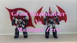 Great Mazinkaiser Vs Mazinger Zero by Ccs Toys [upl. by Eicyac411]