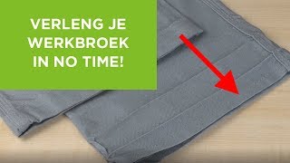 Verleng je werkbroek in no time met deze handige tip  Vandeputte Safety Experts [upl. by Anida]