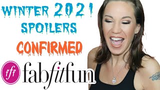 FabFitFun Winter 2021 Spoilers Confirmed [upl. by Acinot803]