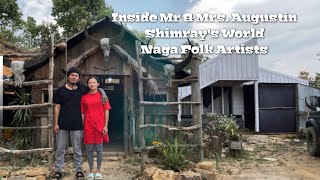 Inside mr amp mrs Augustin Shimray’s world part1 family lifestyle featherheads naga folk artists [upl. by Berey]