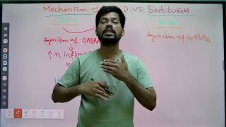 Mechanism of Action of Barbiturates amp Benzodiazepines I MHSRB Pharmacist I Telangana Pharmacist exam [upl. by Rolanda]