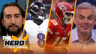 Ravens dominate 49ers Can the Chiefs turn things around before the playoffs  NFL  THE HERD [upl. by Omsare]