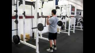 Giant Cambered Bar Overhead Press [upl. by Bucky906]