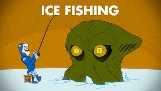 Ice Fishing  animated music video  MrWeebl [upl. by Shugart738]