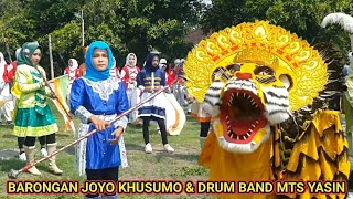 BARONGAN JOYO KHUSUMO amp DRUM BAND MTS YASIN KEBONAGUNG [upl. by Accebber791]