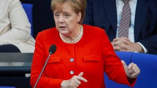 So kühl kontert Merkel die AfDRücktrittsforderung [upl. by Mandler]