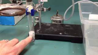 Chemical reactions  Zn  HCl lab [upl. by Fulvi]