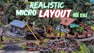 Micro Layout 60 x 60 cm HOe 187  Roco HOe [upl. by Fonsie894]