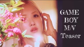 GAME BOY Rosé MV TeaserAlbumRosie [upl. by Nivra]