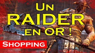 For Honor FR  Shopping pour le Hersir UNE HACHE A 17605 ACIER [upl. by Perr]