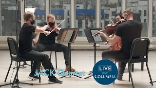 JACK Quartet performs Lachenmanns Grido  Live from Columbia [upl. by Delilah197]