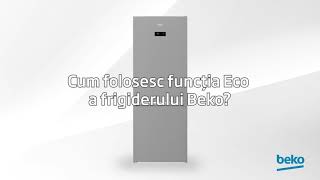 Cum folosesc functia Eco a frigiderului Beko 2020 Ro [upl. by Kara-Lynn122]