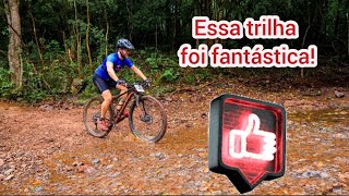 A melhor trilha de mountainbike que já andei 🤩🤩🤩 [upl. by Aseela]