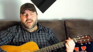 Marcus Boyd sings Luckenbach Texas Waylon Jennings cover [upl. by Sakovich]