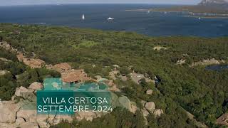 Villa Certosa Drone Settembre 2024 Berlusconi Mansion in Sardinia [upl. by Fennie]