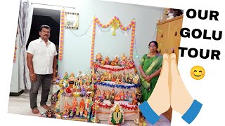 OUR GOLU TOUR sriaranganfamilydevotional navaratri [upl. by Esinel]