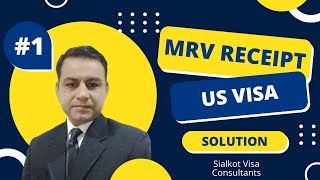 How to find your MRV Receipt number for US visa application [upl. by Aloise]