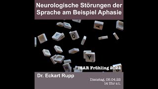 Neurologische Störungen der Sprache am Beispiel Aphasie [upl. by Namia]